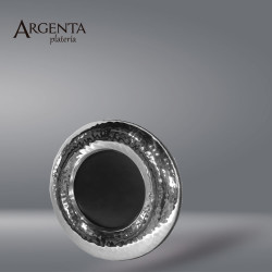 Round Photo Frame (Donut-style) – .999 Sterling Silver