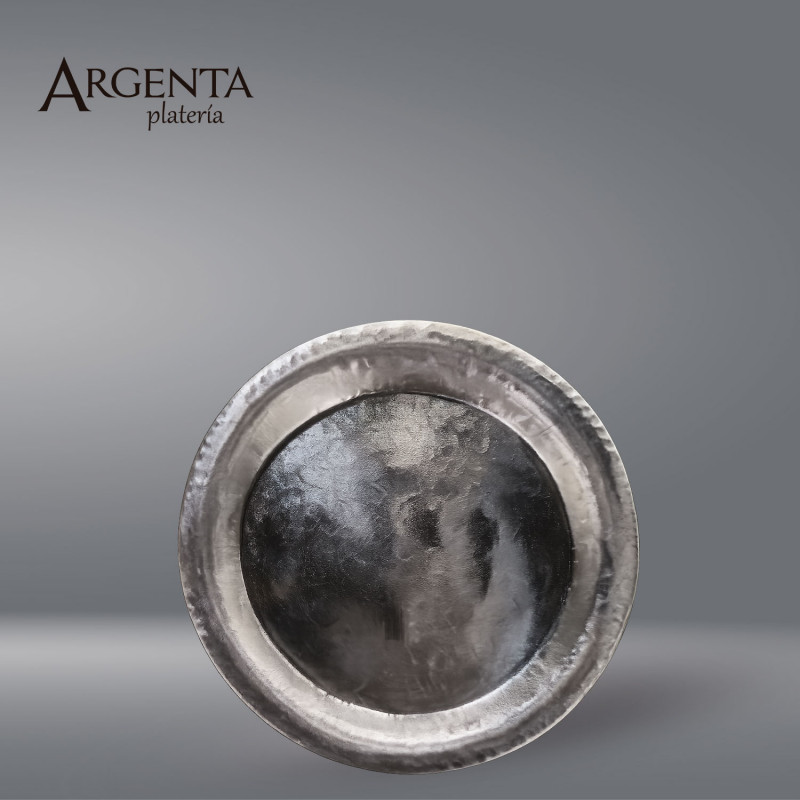 .999 Sterling Silver Bread Plate