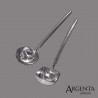980 Grated Silver Square Serving Spoon