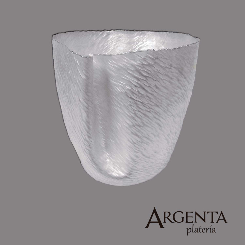 980 Grated Silver Dented Ice bucket