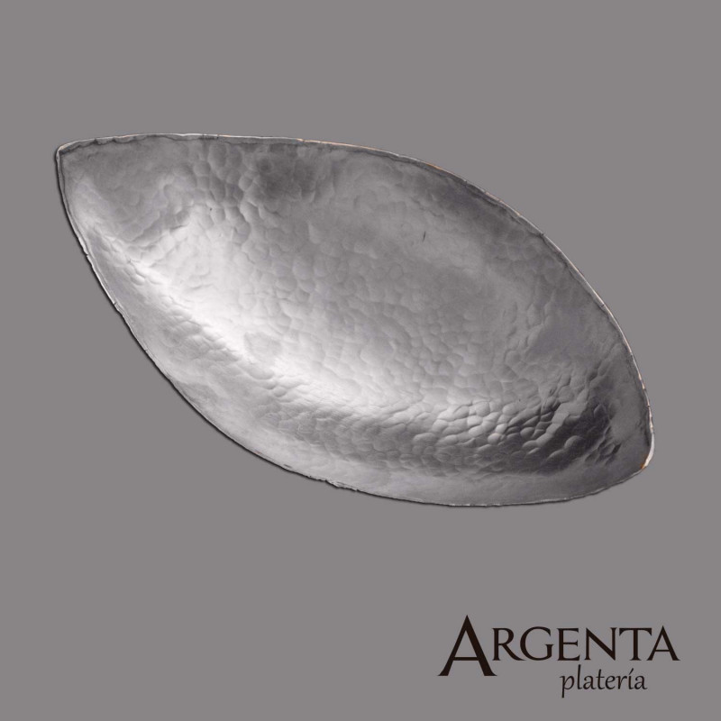 980 Grated Silver decorative leaf 25 cm