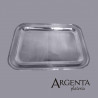 925 Sterling Silver Rectangular English- style Tray- Large