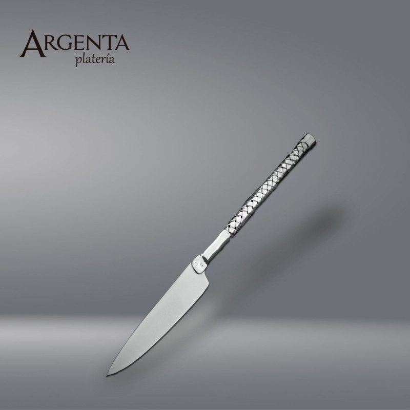 Cuchillo Trenzado Plata 925