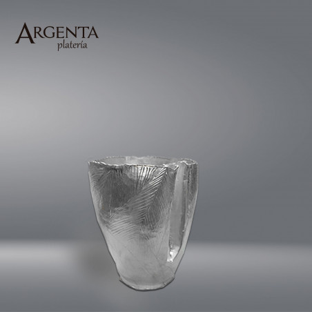 980 Grated Silver Dented Ice bucket