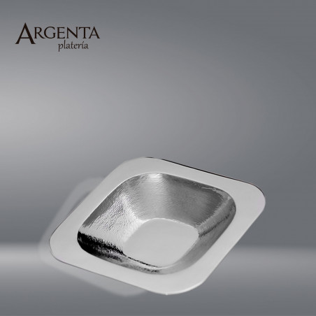 925 Smooth Sterling Silver Square Tray