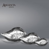 Hammered Decorative Leaf in 925 Silver