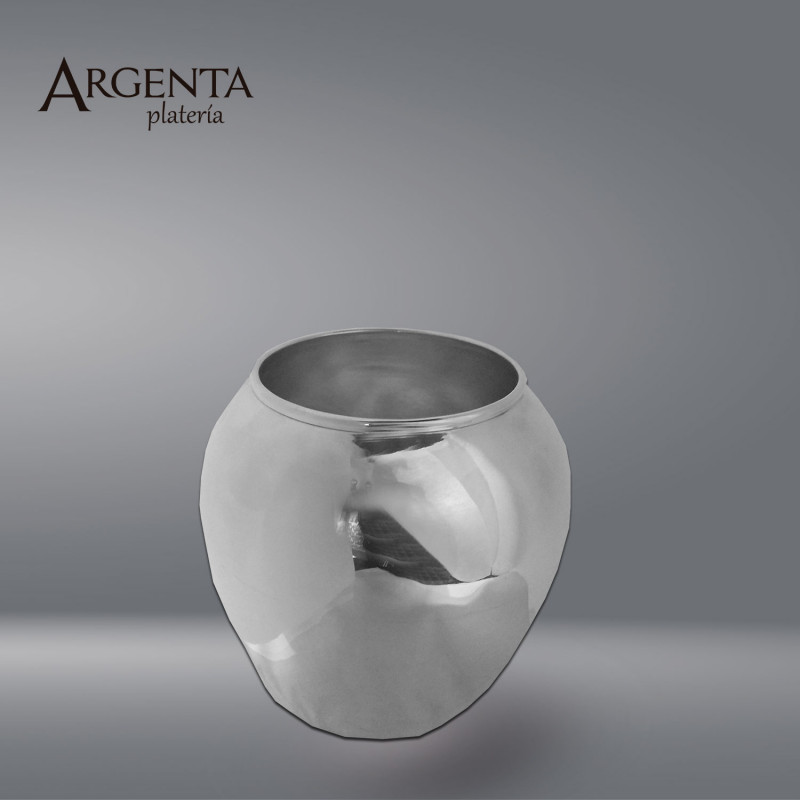 925 Smooth  Sterling Silver Flower Vase