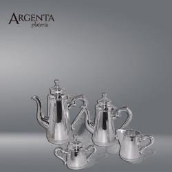 Smooth 925 Silver Tea Set