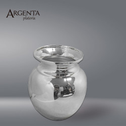 Smooth vase 925 sterling silver