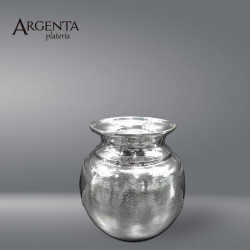 Hammered Vase 925 Sterling Silver