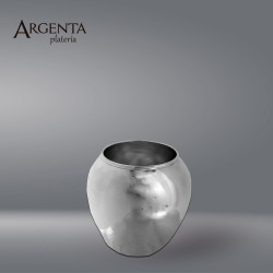 Hammered Vase 925 Sterling Silver