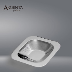 925 Smooth Sterling Silver Square Tray