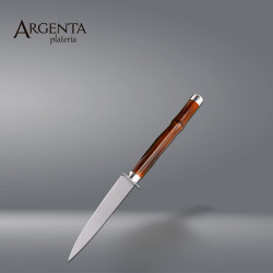 925 Sterling Silver Carving Knife with Bamboo Handle