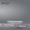 Grated Silver Boat 999
